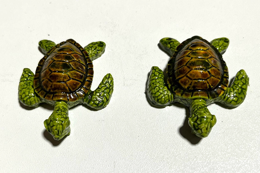 MAGNETE RESINA TARTARUGA PICCOLA 3 COL ASS 