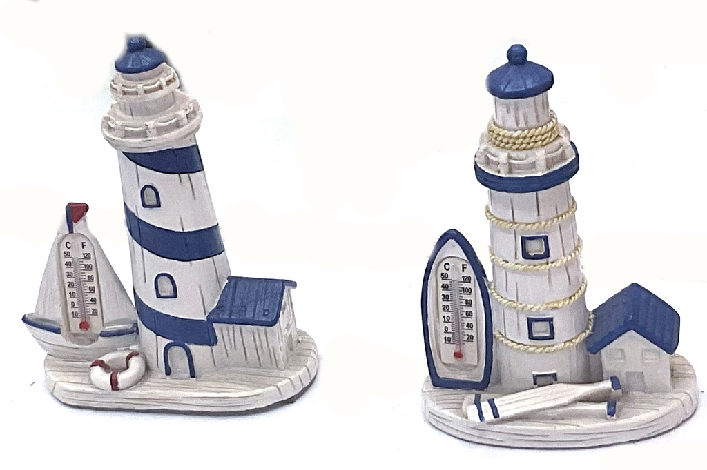 FARO RESINA BARCA+TERMOMETRO 2 MOD ASS H CM 10 