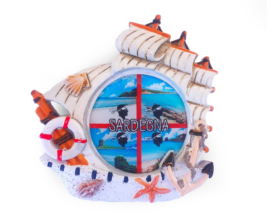 MAGNETE BARCA RESINA DA PERS. RESINATO 