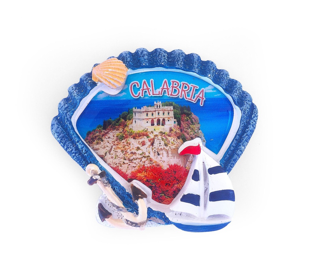 MAGNETE CONCHIGLIA RESINA DA PERS. RESINATO 