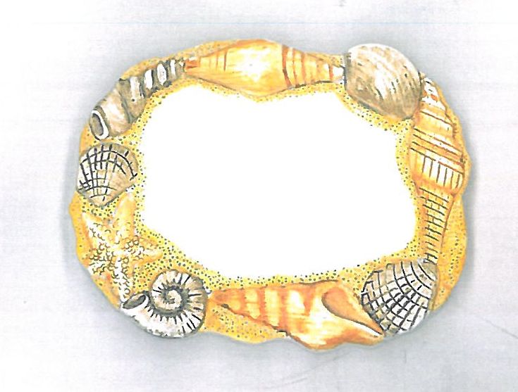 MAGNETE RESINA C/CONCHIGLIE DA PERS. 