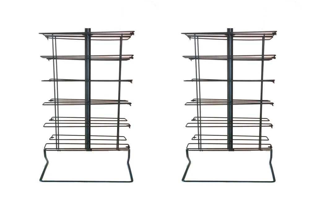 ESPOSITORE METALLO DA BANCO XTUBI NERO 