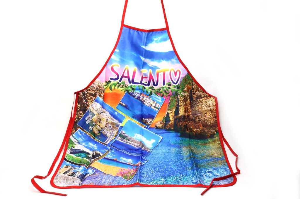 GREMBIULE TESSUTO SALENTO MAPPA 58x74 