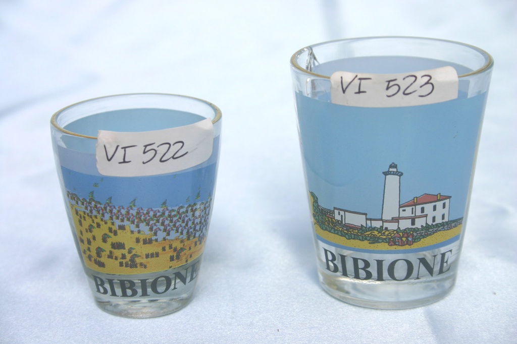 BICCHIERE VETRO MEDIO BIBIONE 