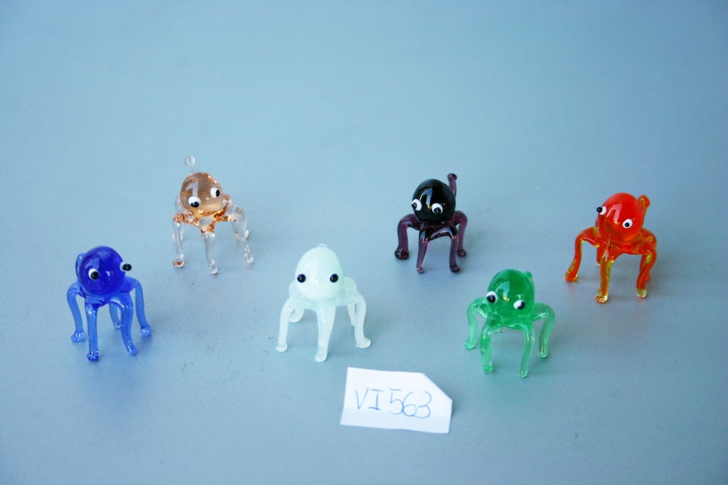 POLIPI VETRO GRANDI 6 pz/cf 