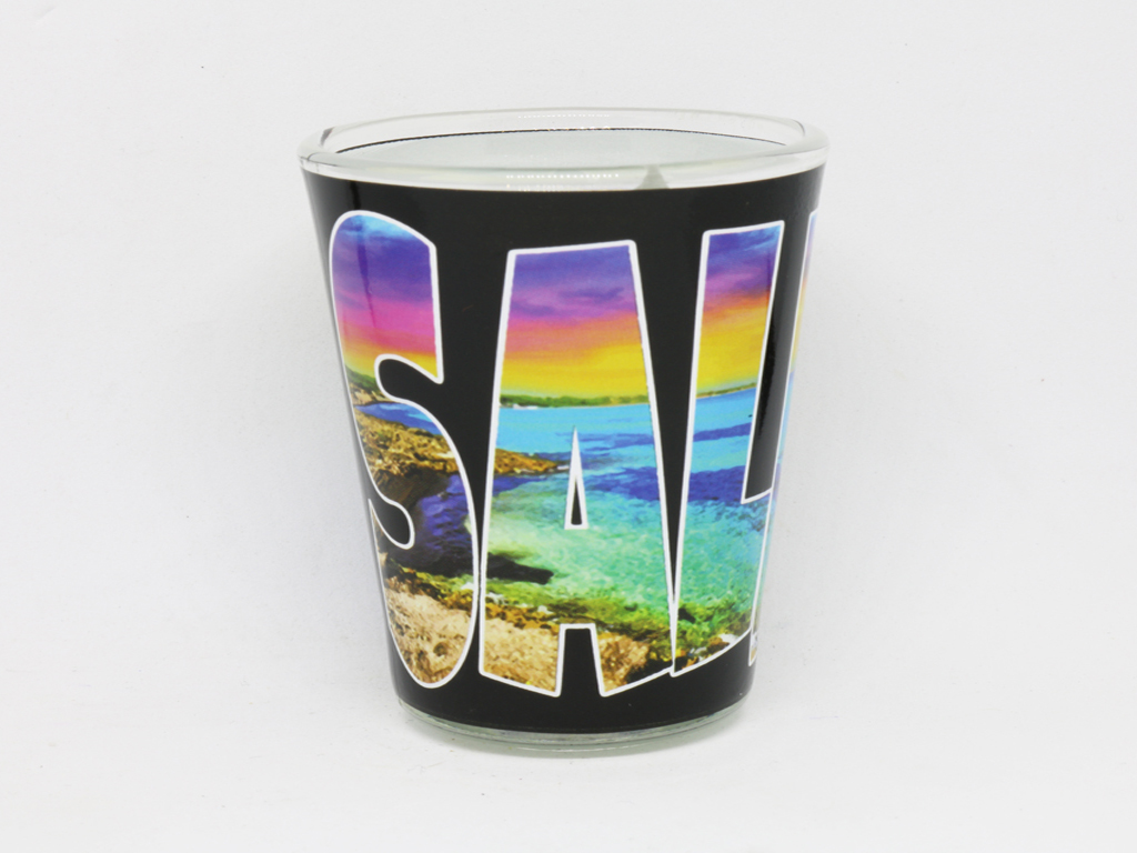 SHOT GLASS VETRO 10OZ NERO SALENTO 