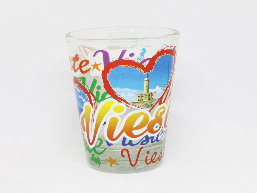 SHOT GLASS VETRO 10OZ PAROLE VIESTE 