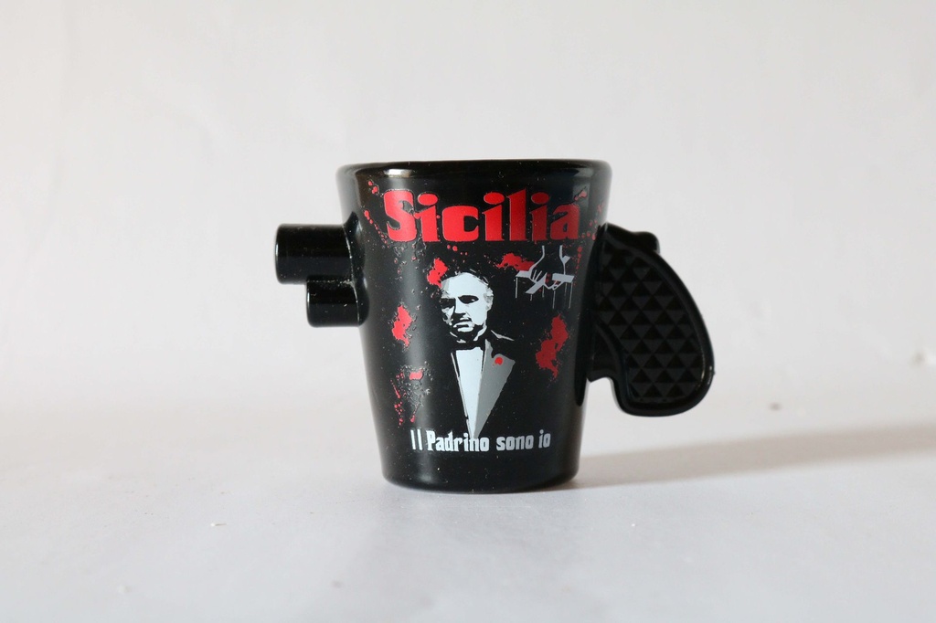BICCHIERINO VETRO PISTOLA 