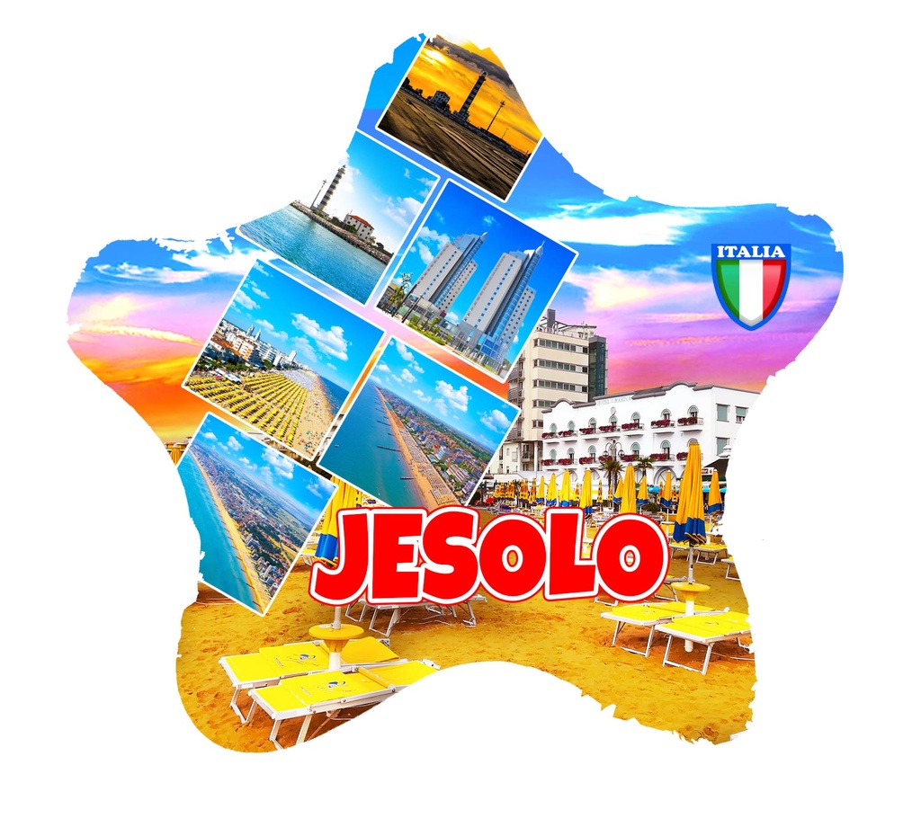 PIATTO VETRO STELLA JESOLO 