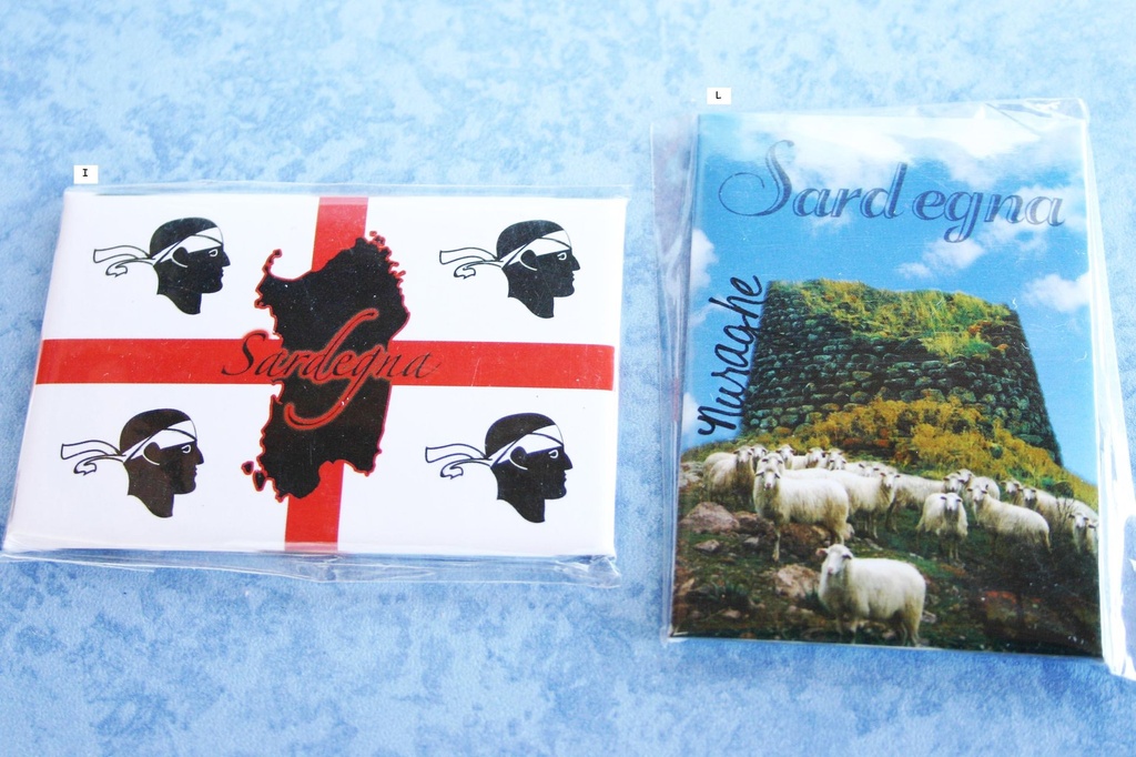 CARTOLINA MAGNETE SARDEGNA NURAGHE 