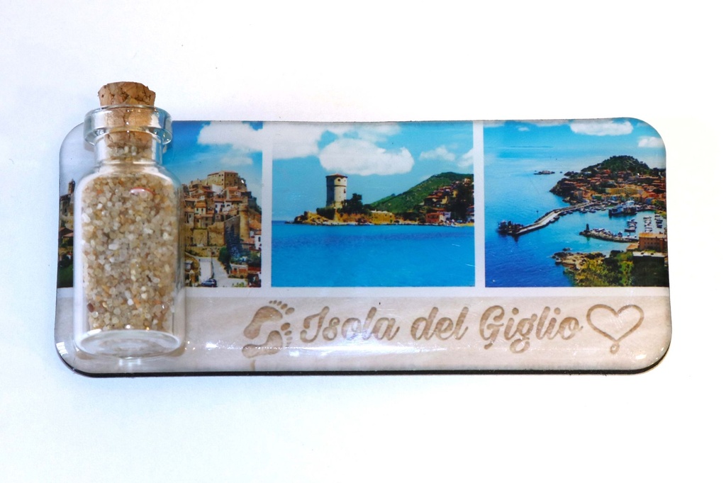 MAGNETE RES EPOXY RETTANG IS GIGLIO COLLAGE SABBIA 