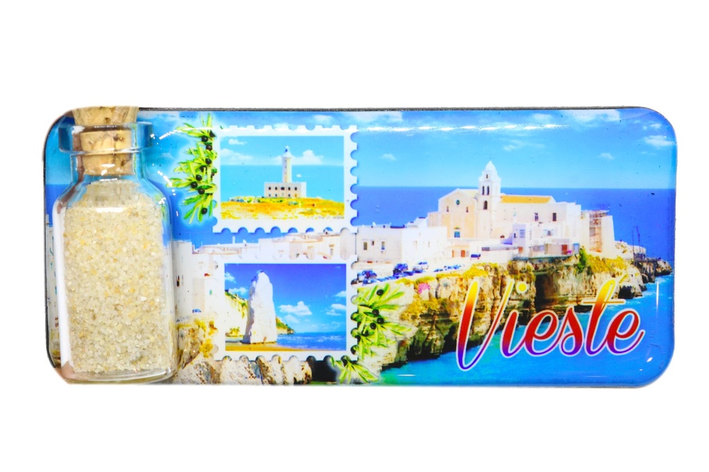 MAGNETE RESINA EPOXY RETT VIESTE FRANCOBOLLI 