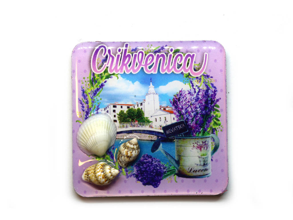 MAGNETE EPOXY QUADRATO CRIKVENICA C/CONCH 