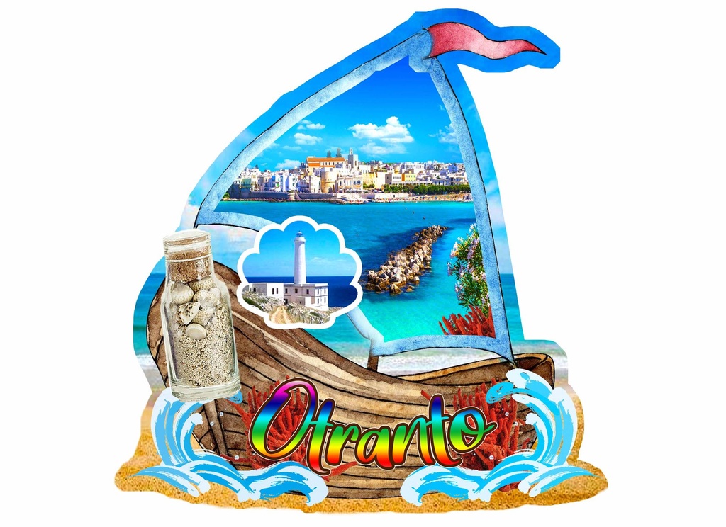 MAGNETE EPOXY BARCA OTRANTO 