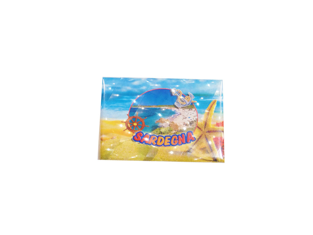 MAGNETE CARTOLINA DA PERS. C/FILM 3D 