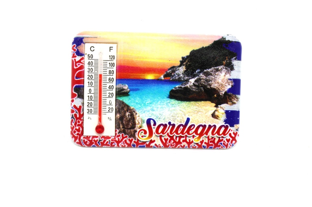 MAGNETE PLASTICA RETT CON TERMOMETRO 