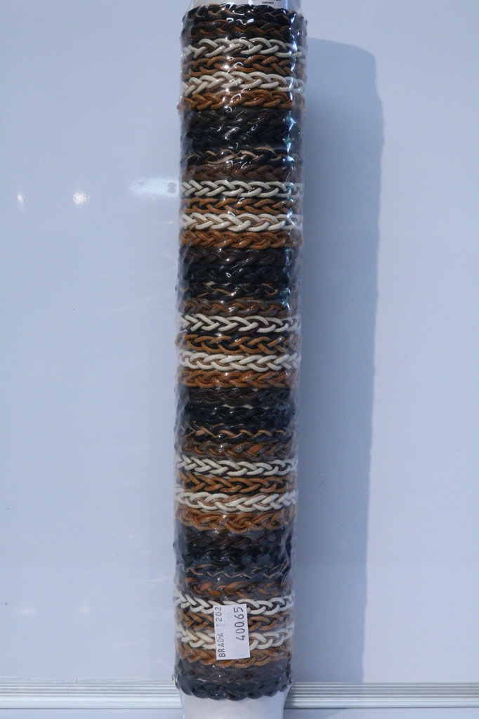 BRACCIALE CUOIO SU TUBO