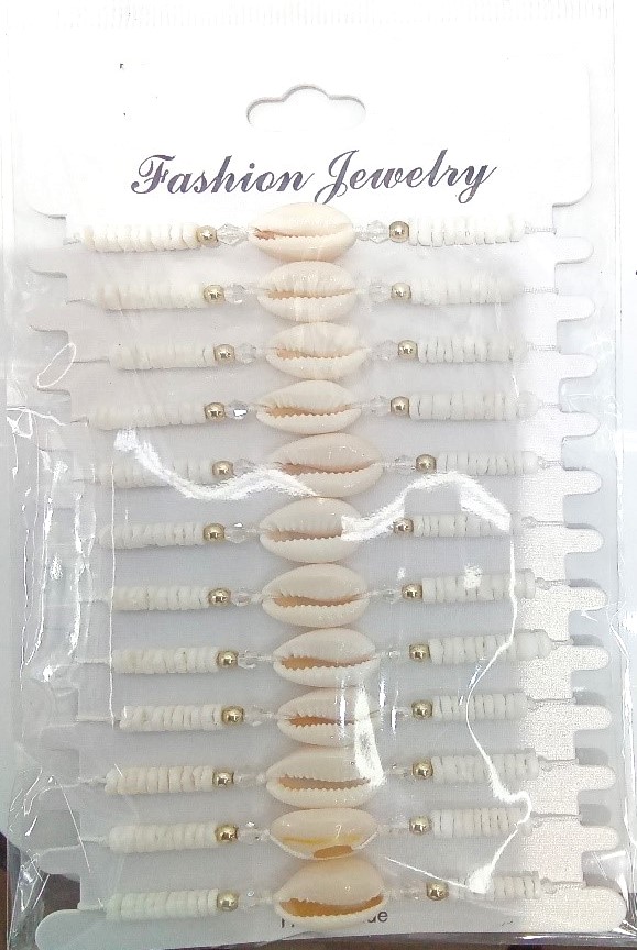 BRACCIALE FIMO E CONCHIGLIA