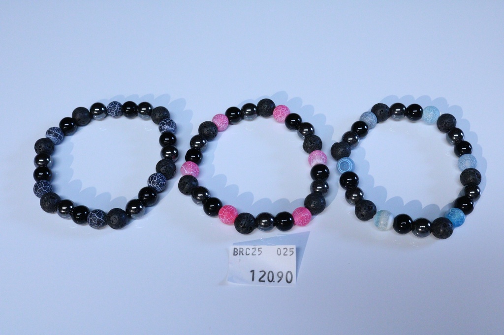 BRACCIALE PIETRA E LAVA STONE