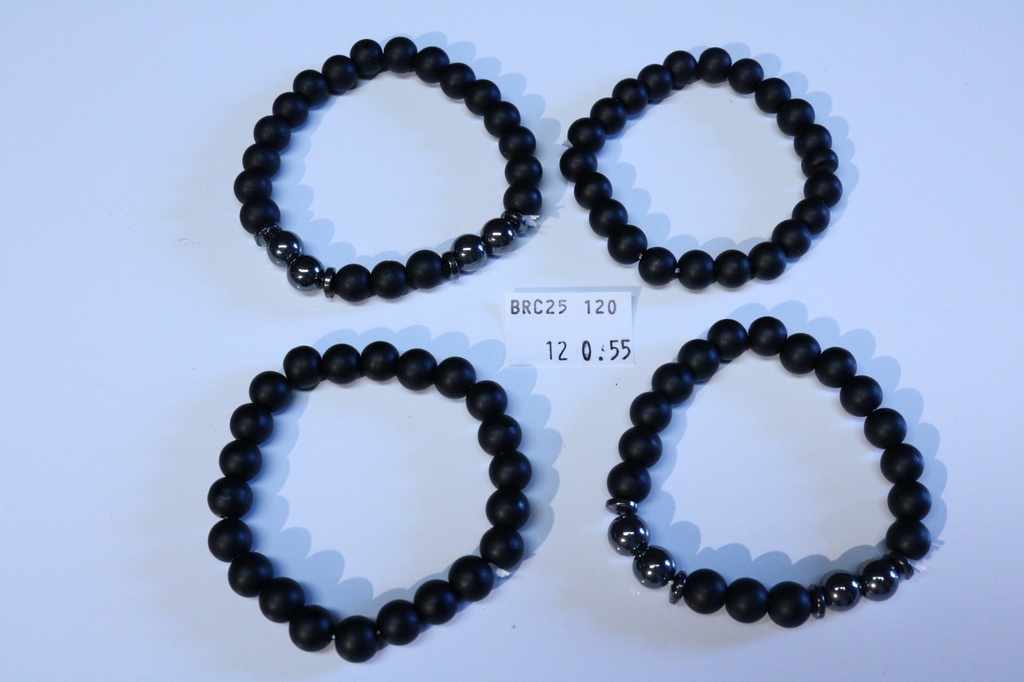 BRACCIALE EMATITE EPIETRA LAVICA