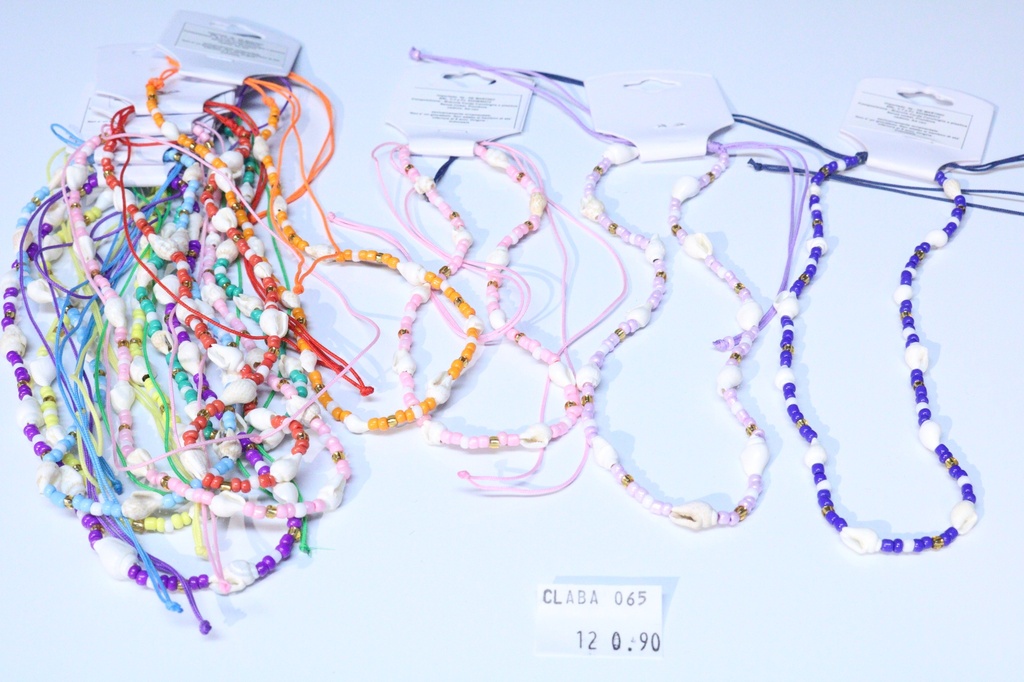 COLLANA PERLINE E CONCHIGLIA