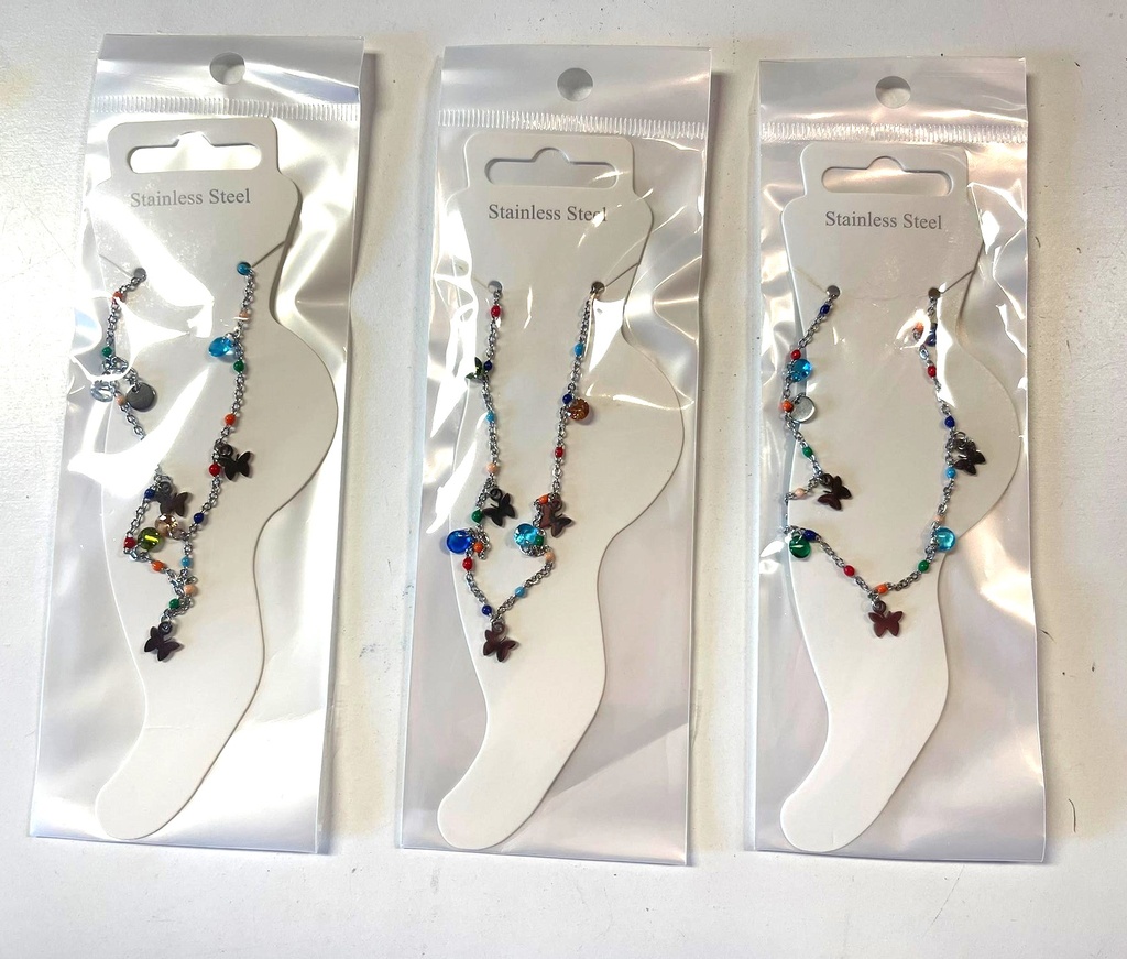 CAVIGLIERA ACCIAIO E PERLINE