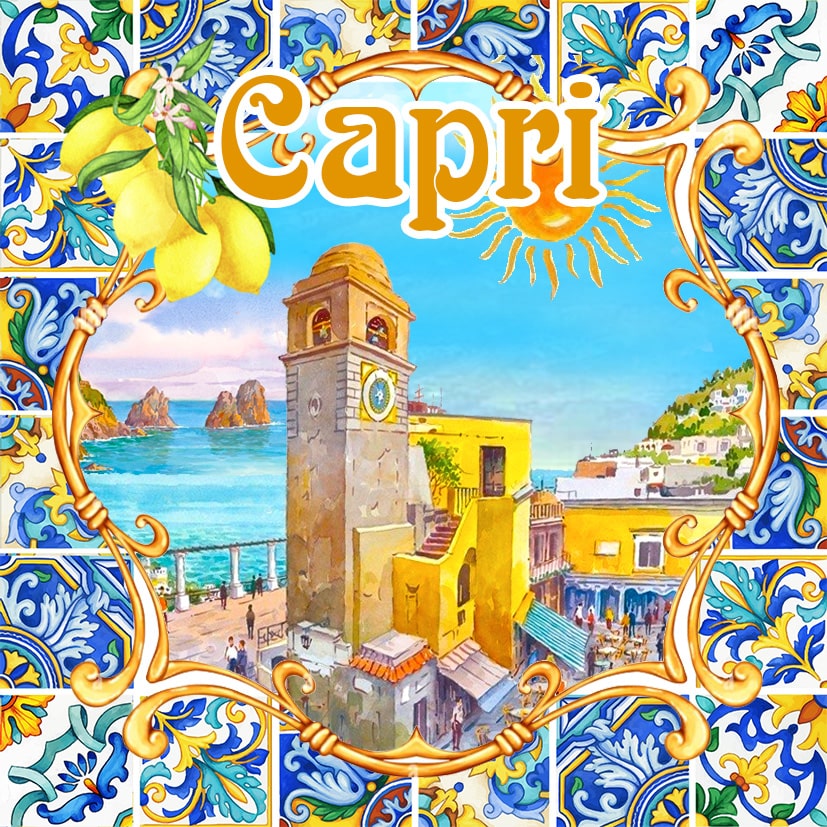 MAGNETE IN MELAMINE CAPRI QUADRATO