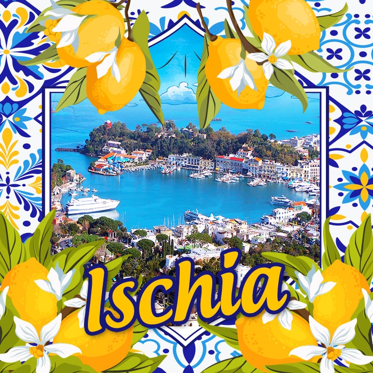 MAGNETE IN MELAMINE ISCHIA QUADRATO