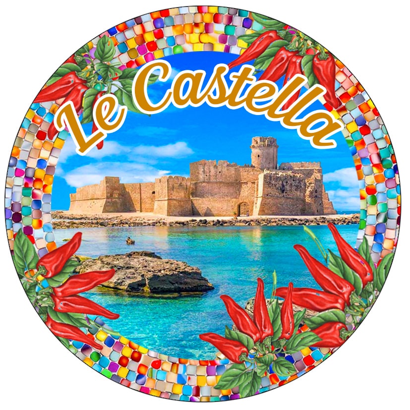 MAGNETE IN MELAMINE LE CASTELLA TONDO