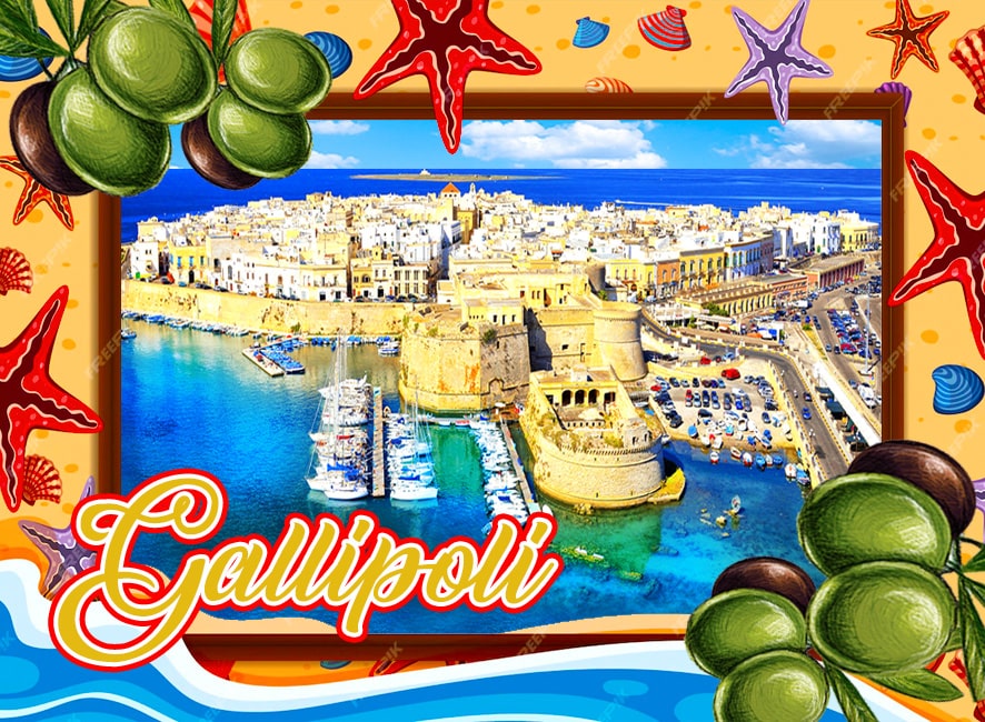 MAGNETE IN MELAMINE GALLIPOLI RETTANGOLARE