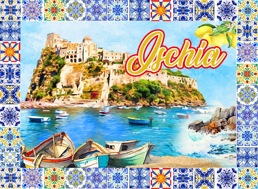 MAGNETE IN MELAMINE ISCHIA RETTANGOLARE