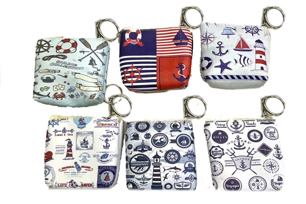 BORSELLINI STOFFA 6 MOD ASS E COLORI