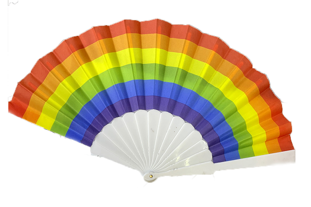 VENTAGLIO LEGNO ARCOBALENO