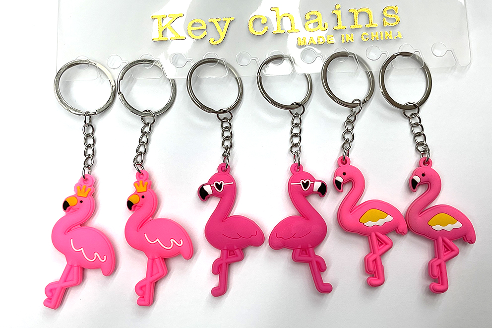 PORTACHIAVE PLASTICA FENICOTTERO