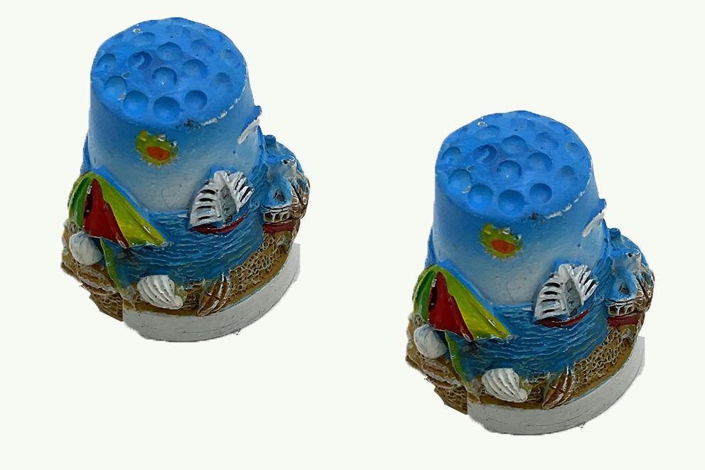 DITALE RESINA CON VEDUTA 3*3.8 CM