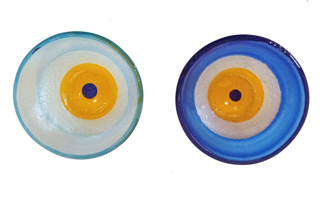 BOTTIGLIETTE VETRO FIORE CON CONCH E SABBIA CHIUSURA SOGG RESINA 11*5.5 CM