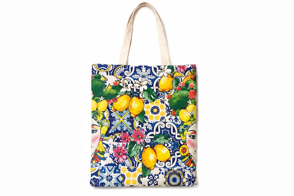 BORSA JUTA STAMPATA 2 LATI 37*32 CM