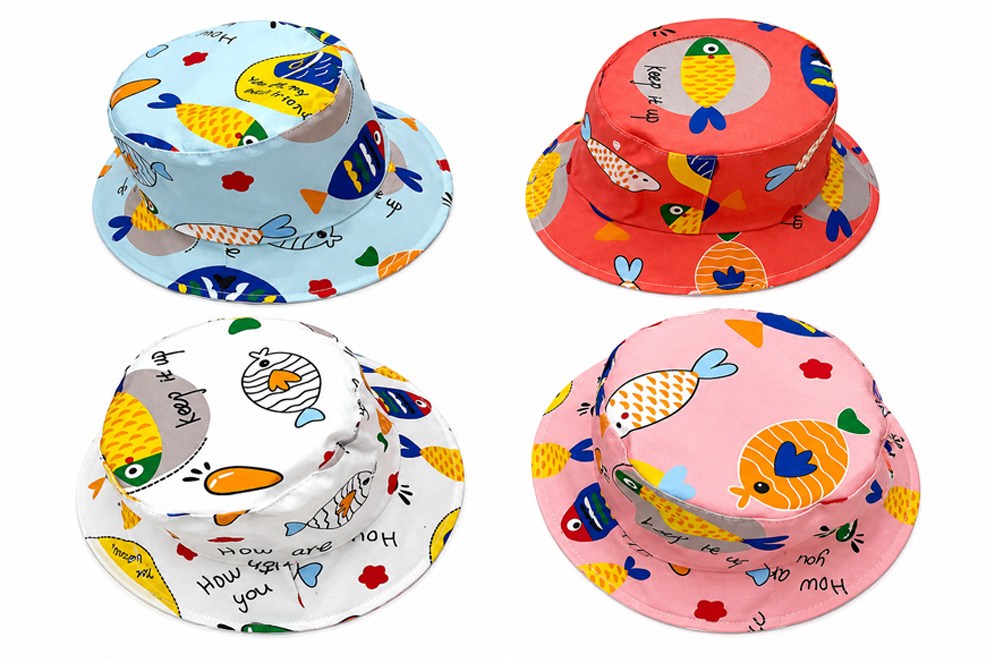 CAPPELLO STOFFA BIMBO 4 COL ASS