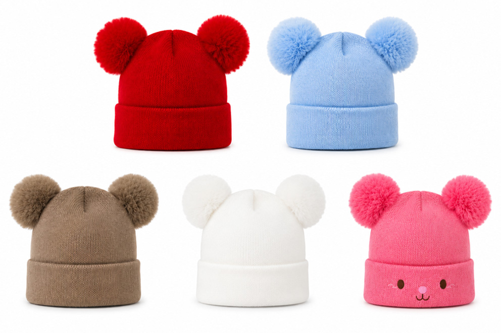 CAPPELLO POLIESTERE BIMBO 0-1 ANNO MIX COL