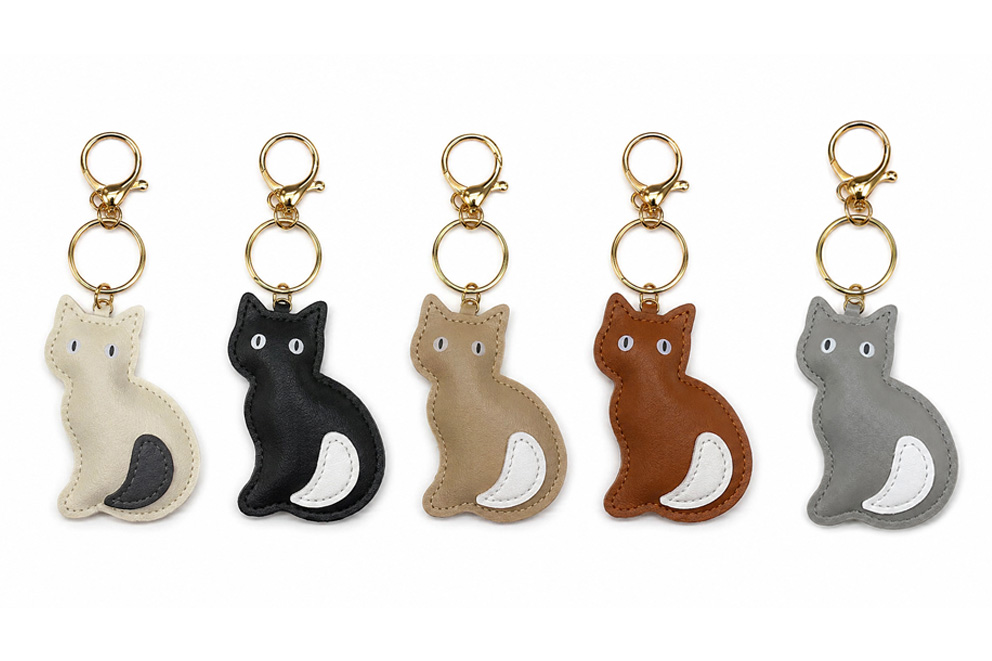 PORTACHIAVI PVC GATTO
